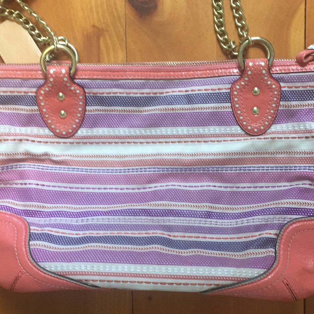 COACH Poppy Sequin Chain Purse Style #23843 - Picture 3 of 9